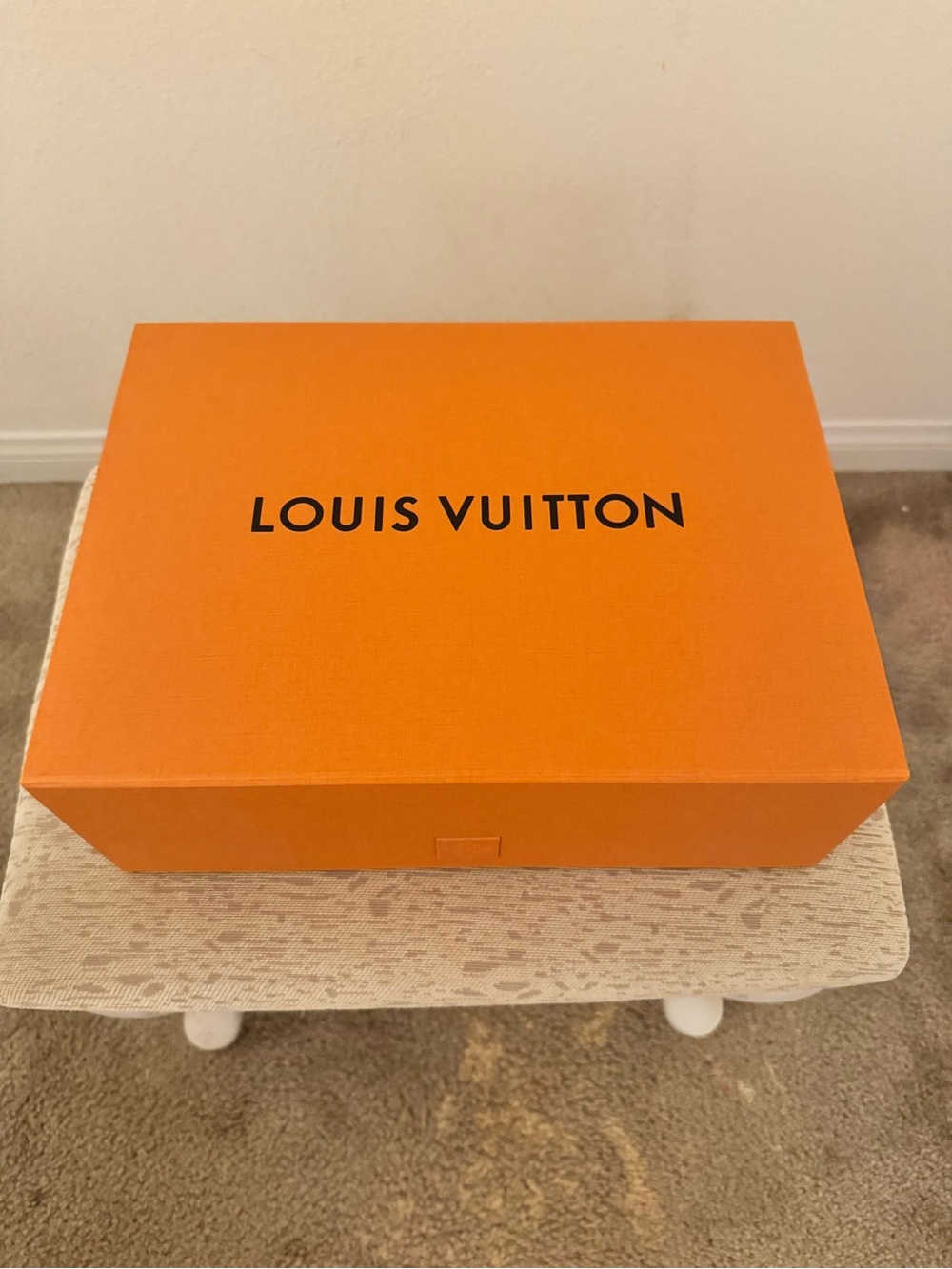 Louis Vuitton Orange Gift Box